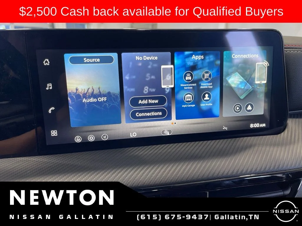 New 2026 Aspen White TriCoat / Super Black Two-tone Nissan SR image 12