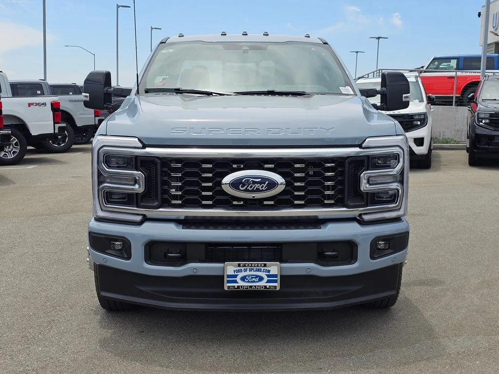 New 2026 Glacier Gray Metallic Tri-Coat Ford F-350® Platinum® image 2