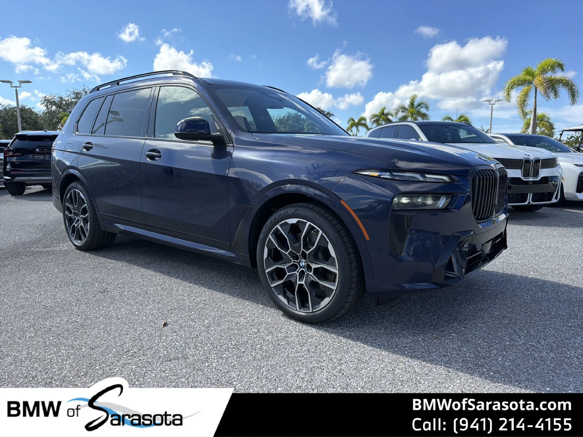 New 2027 Tanzanite Blue II Metallic BMW xDrive40i image 1