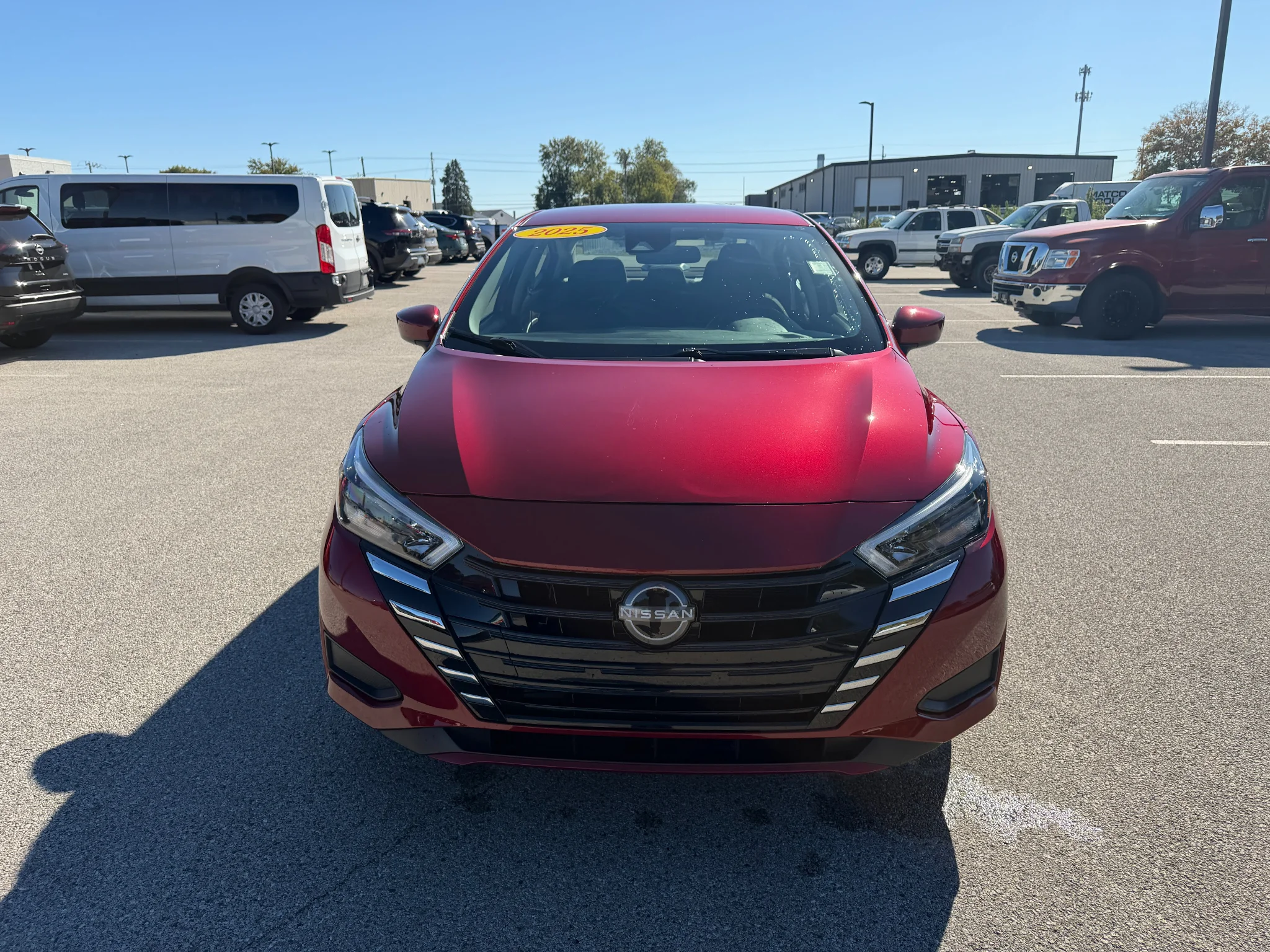 Used 2025 Scarlet Ember Tintcoat Nissan SV image 9