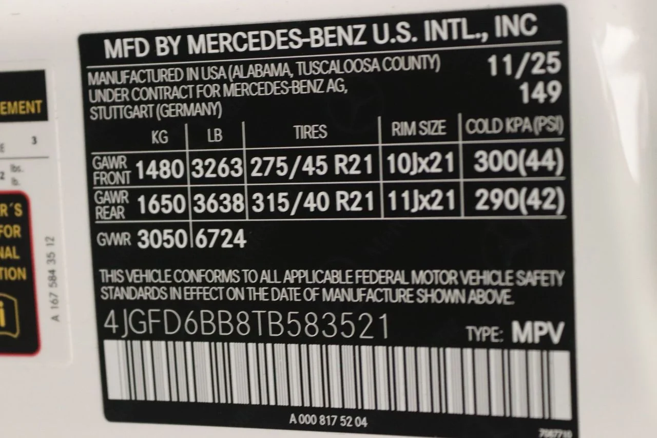 New 2026 Polar White Mercedes-Benz 53 AMG® 4MATIC® image 11