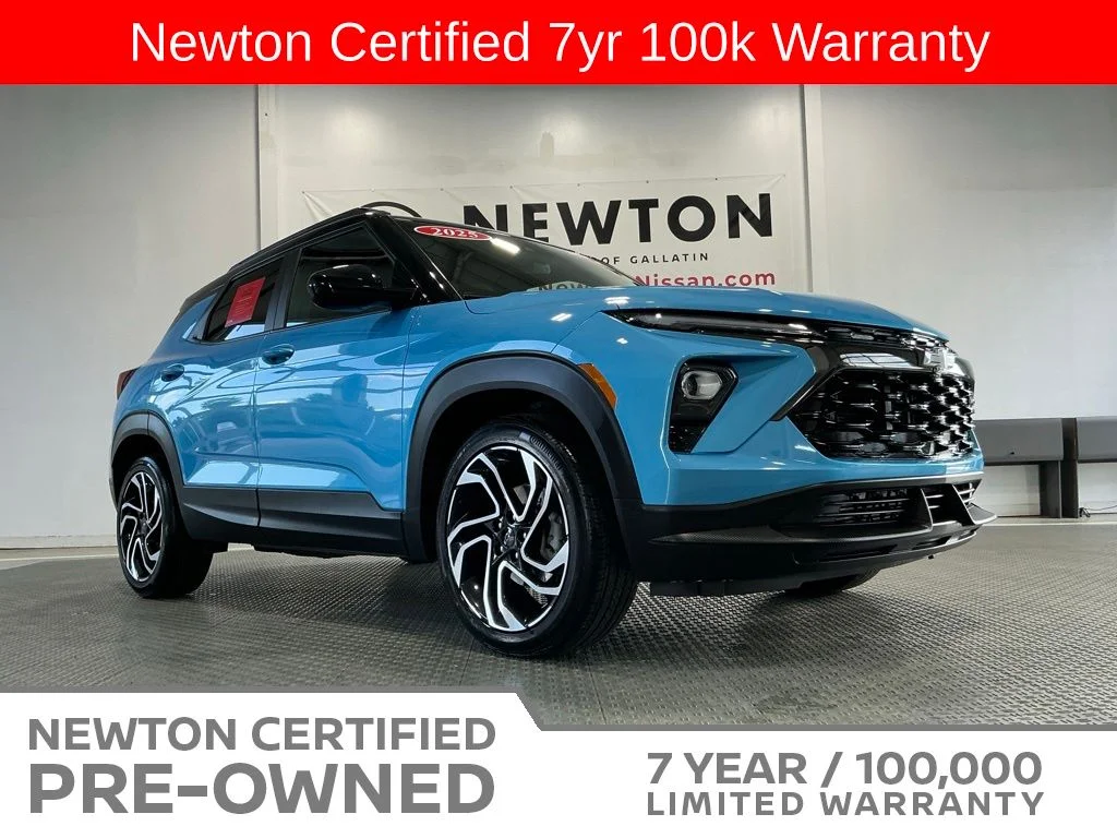 Certified Used 2025 Marina Blue Metallic Chevrolet RS image 27
