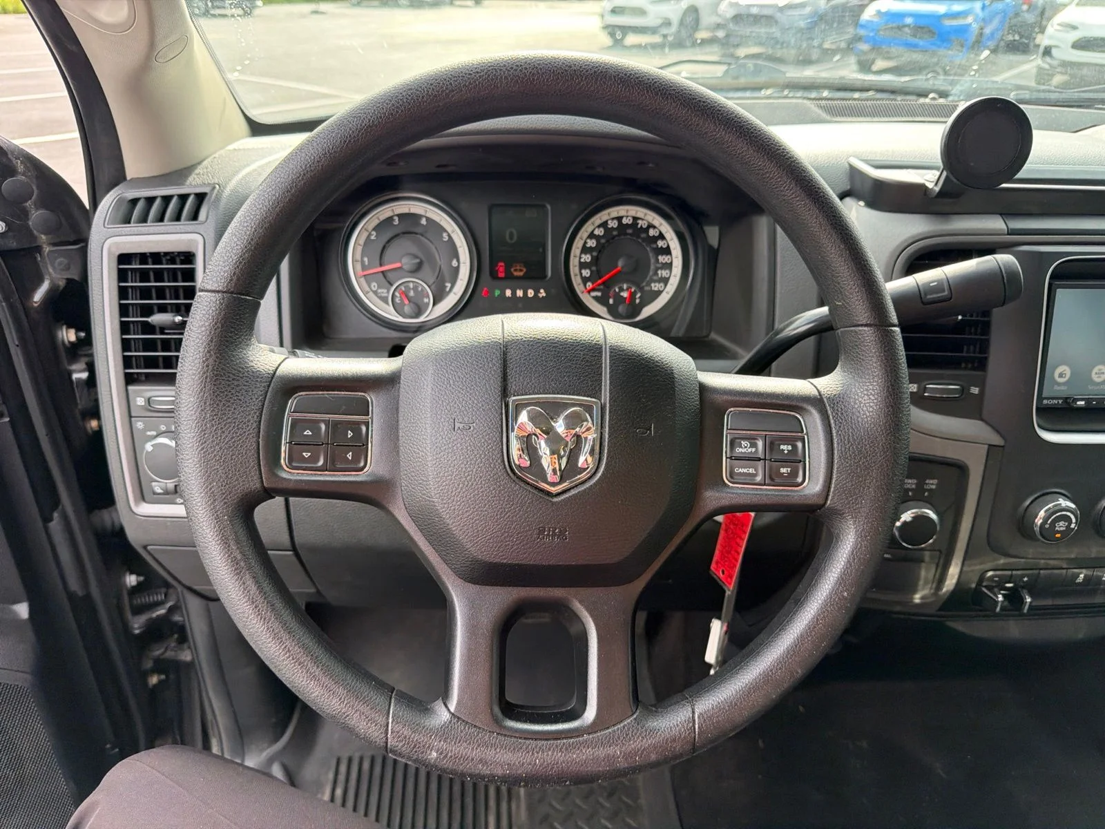 Used 2017 Brilliant Black Crystal Pearlcoat Ram Tradesman image 13