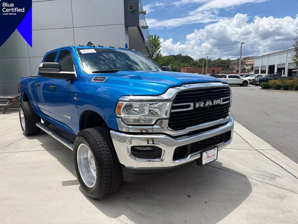 Certified Used 2020 Hydro Blue Pearlcoat Ram Tradesman image 1