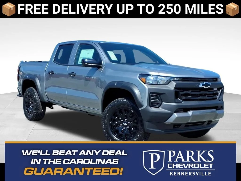 New 2026 Sterling Gray Metallic Chevrolet Trail Boss image 1