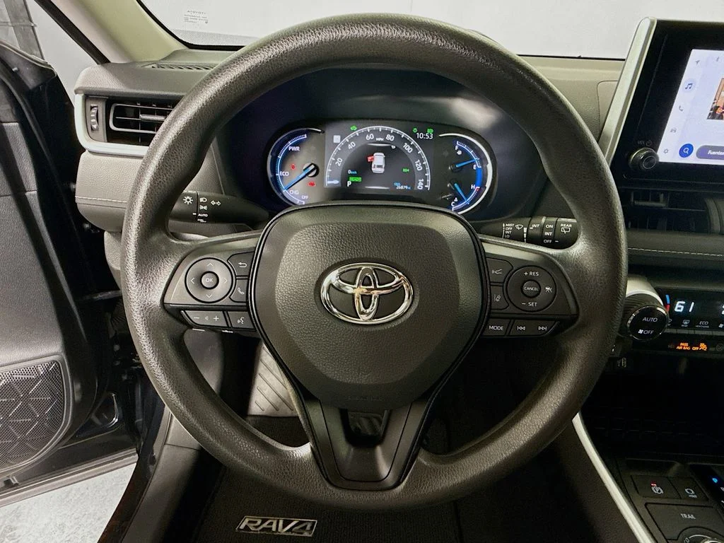 Used 2024 Midnight Black Metallic Toyota Hybrid XLE image 12