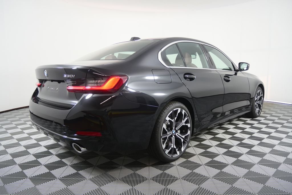 New 2026 Black Sapphire Metallic BMW 330i image 3