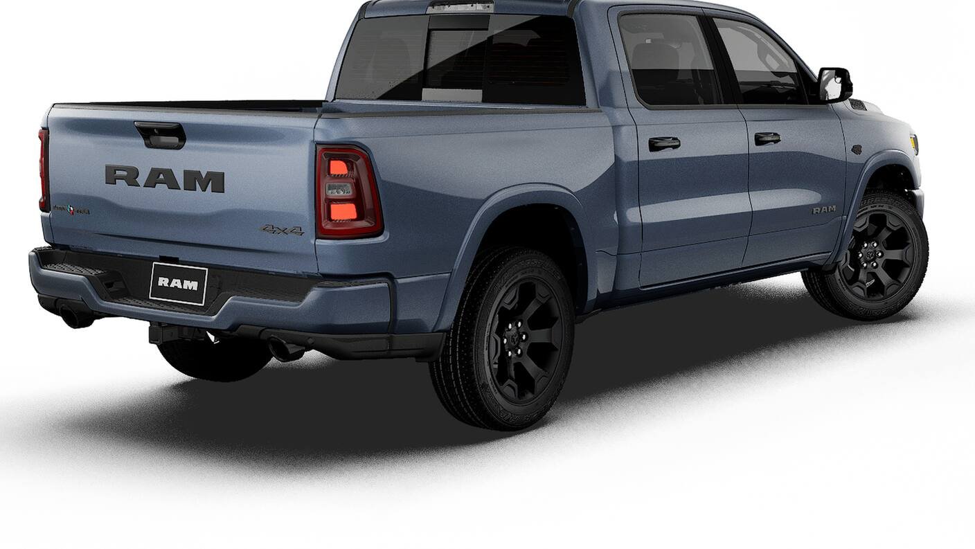 New 2027 Forged Blue Metallic Exterior Paint RAM LONE STAR image 14