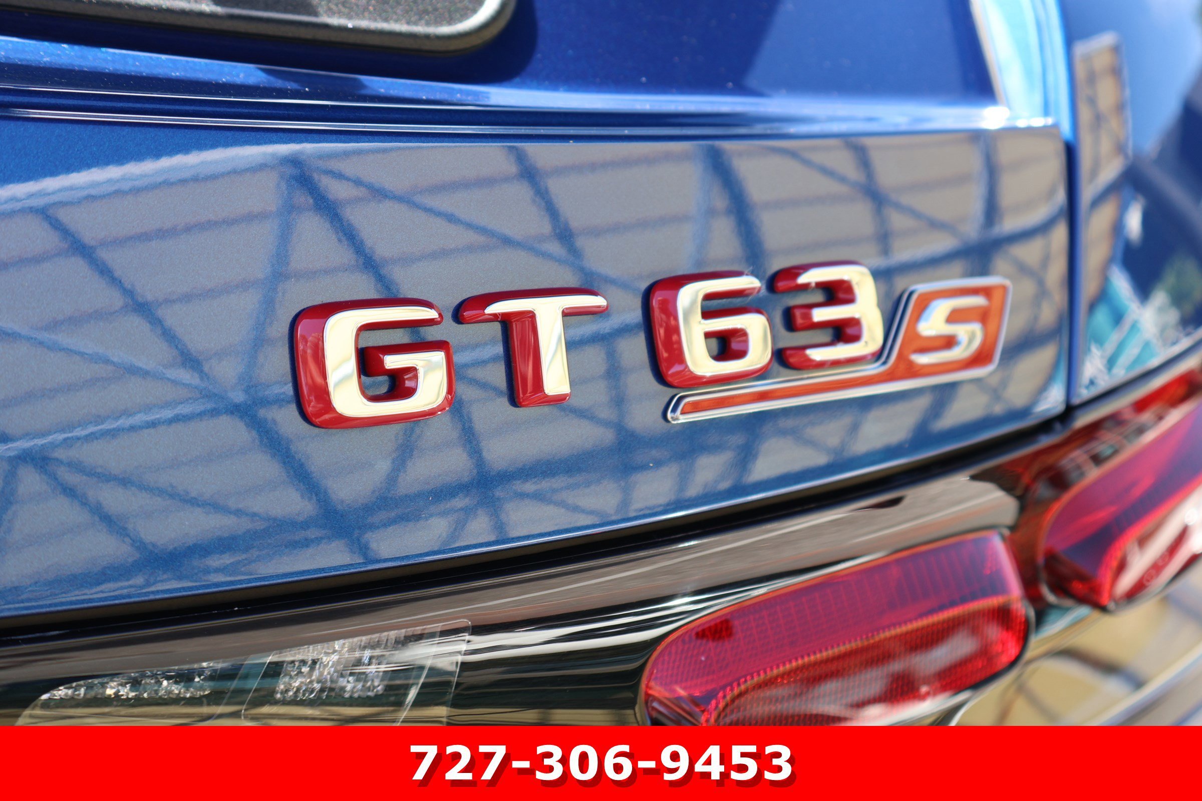 Certified Used 2025 Starling Blue Metallic Mercedes-Benz AMG® GT 63 S E Performance image 10