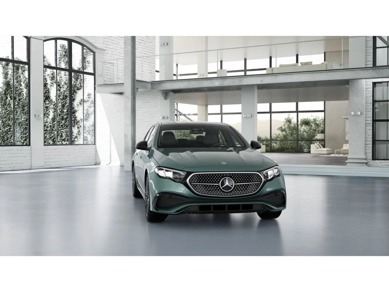 New 2027 Verde Silver Metallic Mercedes-Benz E 350 image 8