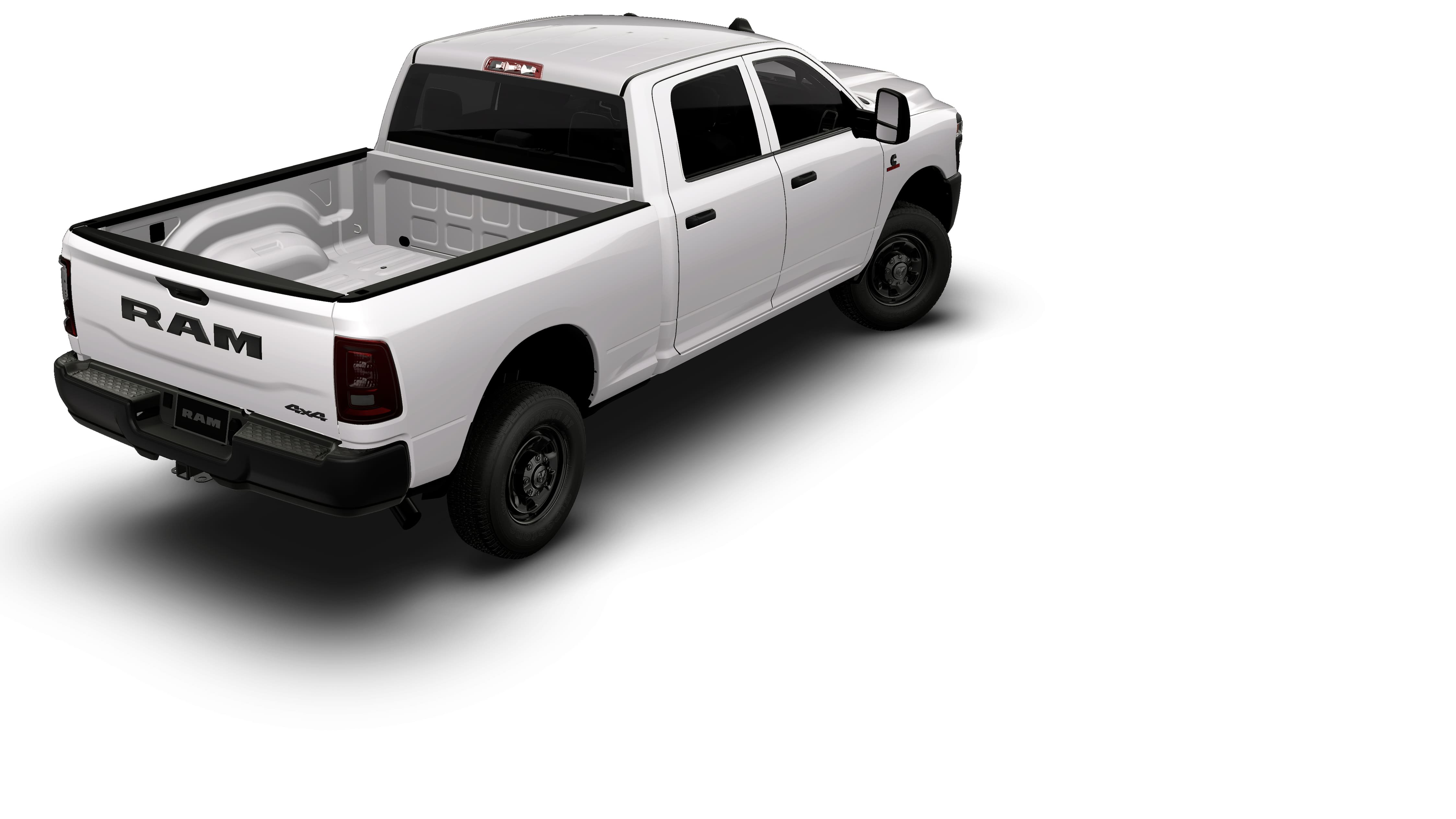 New 2026 Bright White Clear-Coat Exterior Paint RAM Tradesman image 14