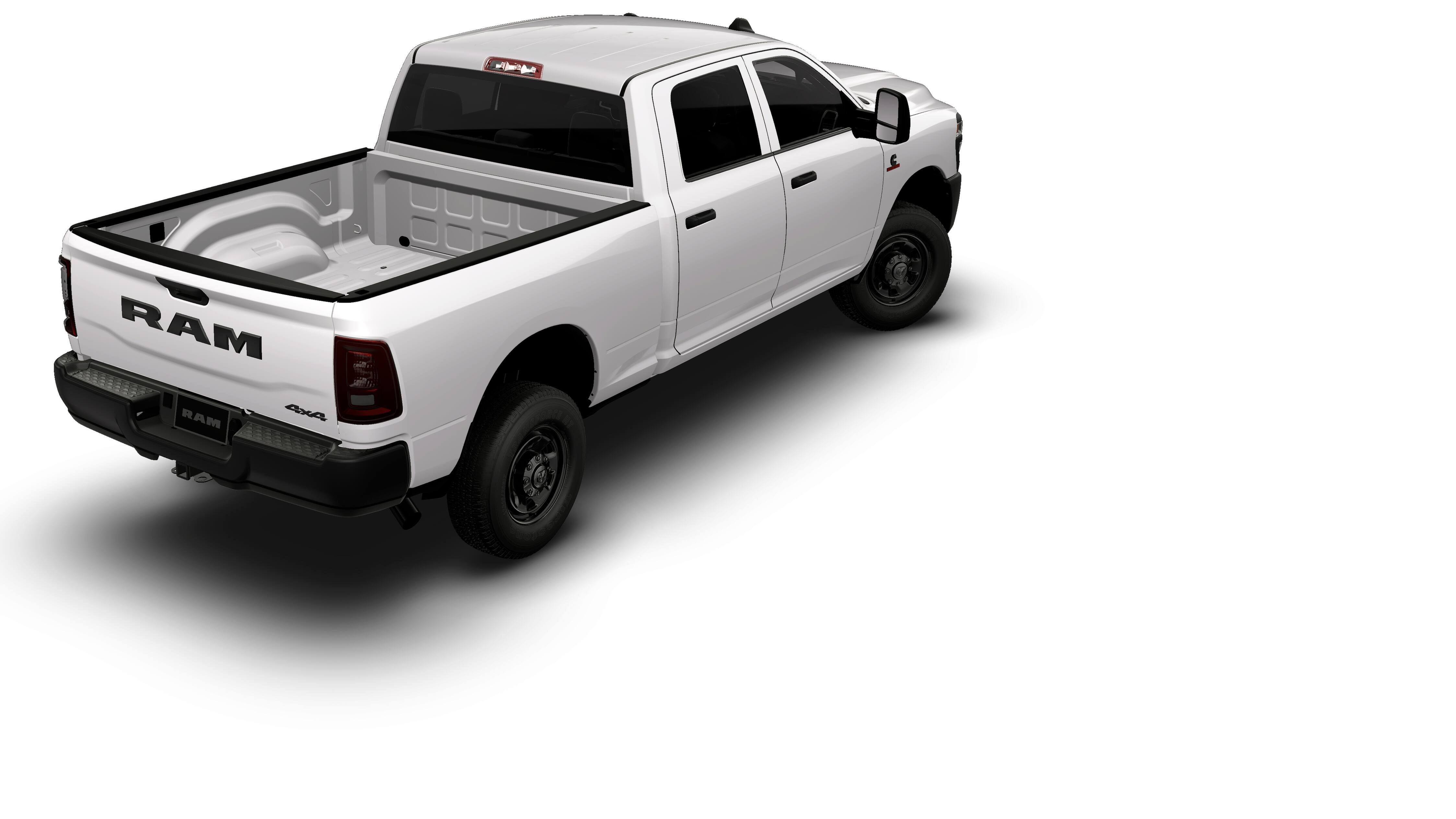 New 2026 Bright White Clear-Coat Exterior Paint RAM Tradesman image 14