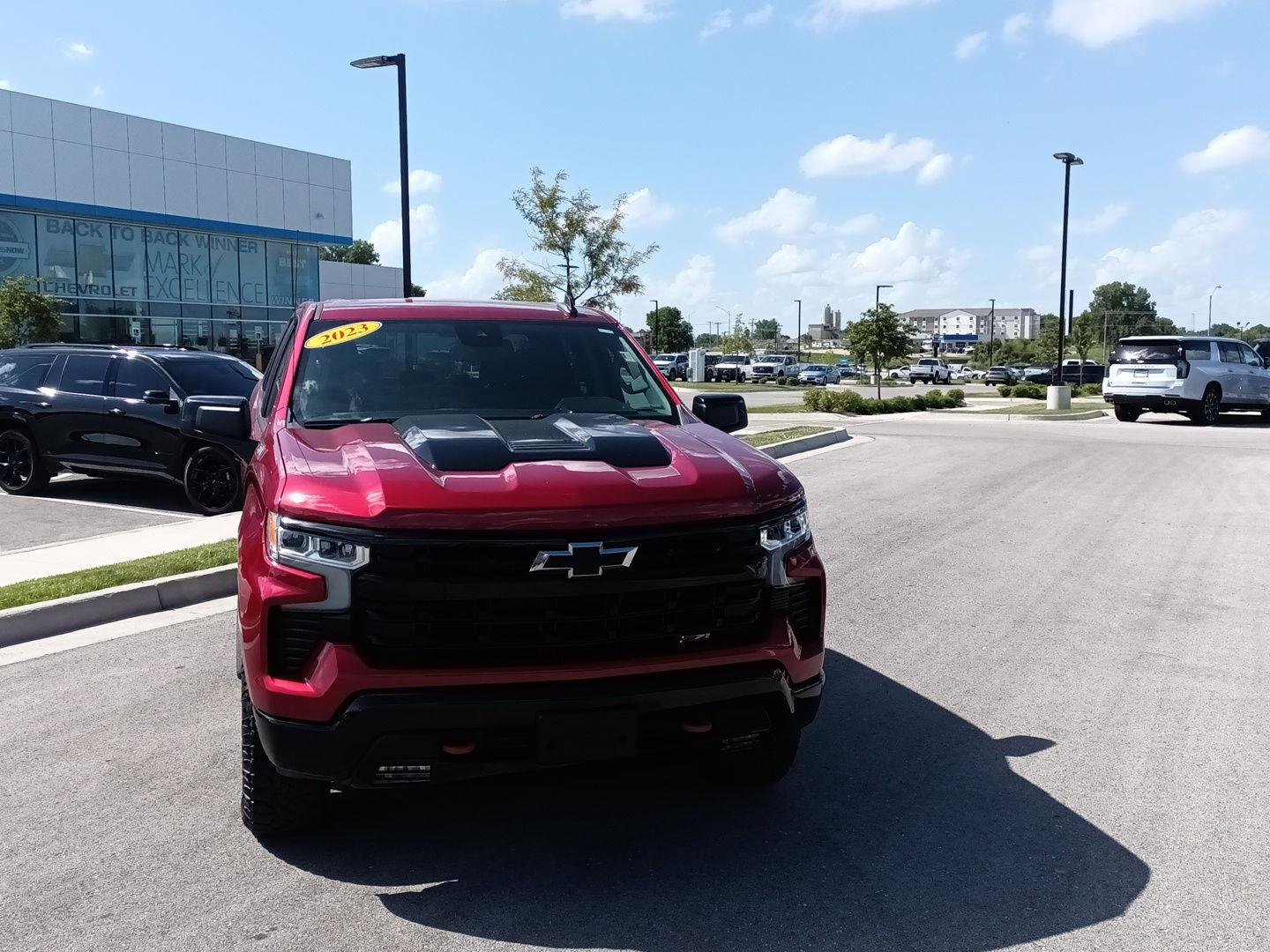 Certified 2023 Chevrolet Silverado 1500 LT Trail Boss with VIN 3GCUDFED8PG186123 for sale in Kansas City