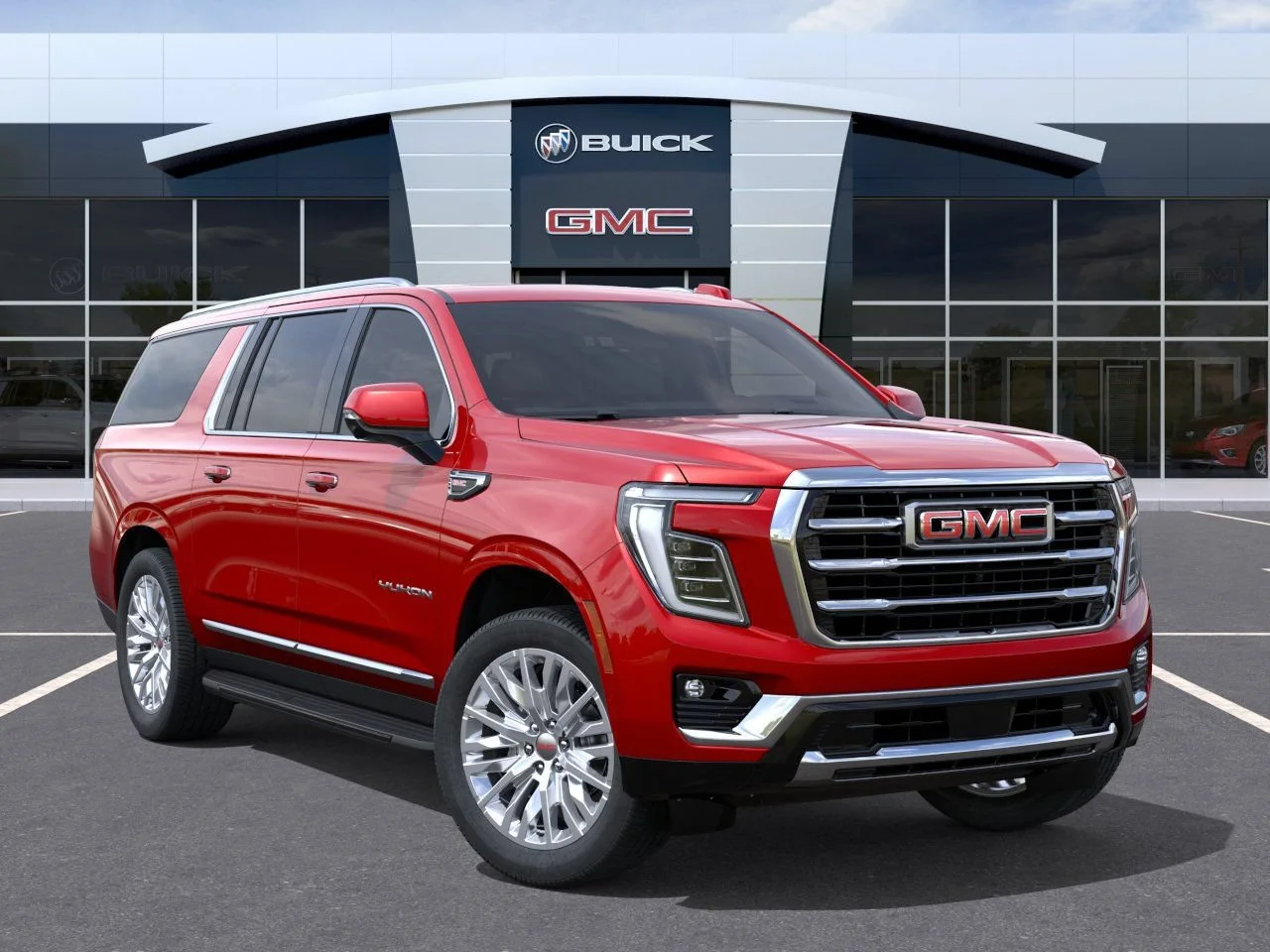 New 2026 Volcanic Red Tintcoat GMC Elevation image 7