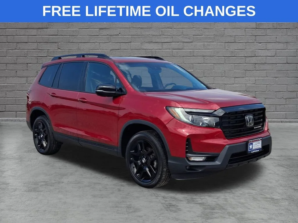Used 2024 Red Honda AWD Black image 1