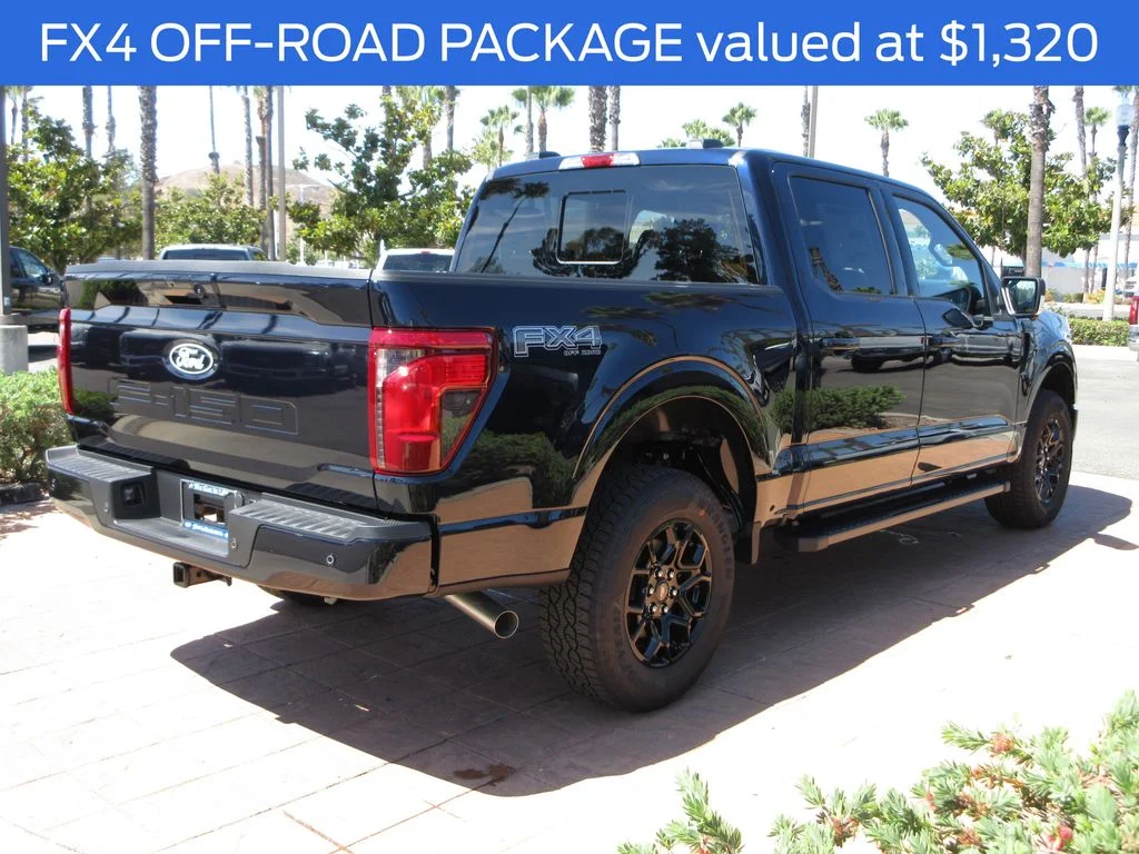 New 2026 Antimatter Blue Metallic Ford XLT image 4