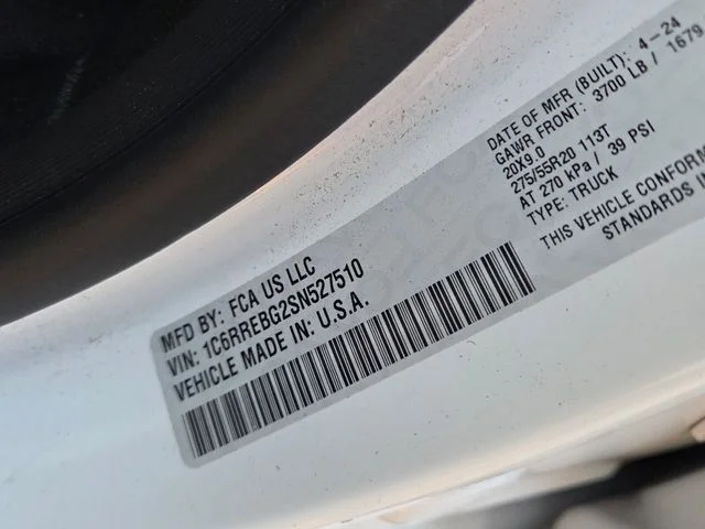 Used 2025 White Ram Big Horn/Lone Star image 19