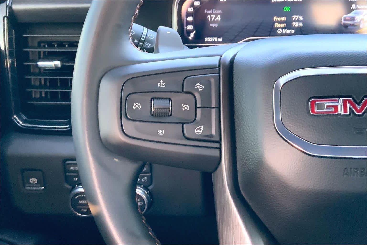Used 2024 Thunderstorm Gray GMC AT4 image 24