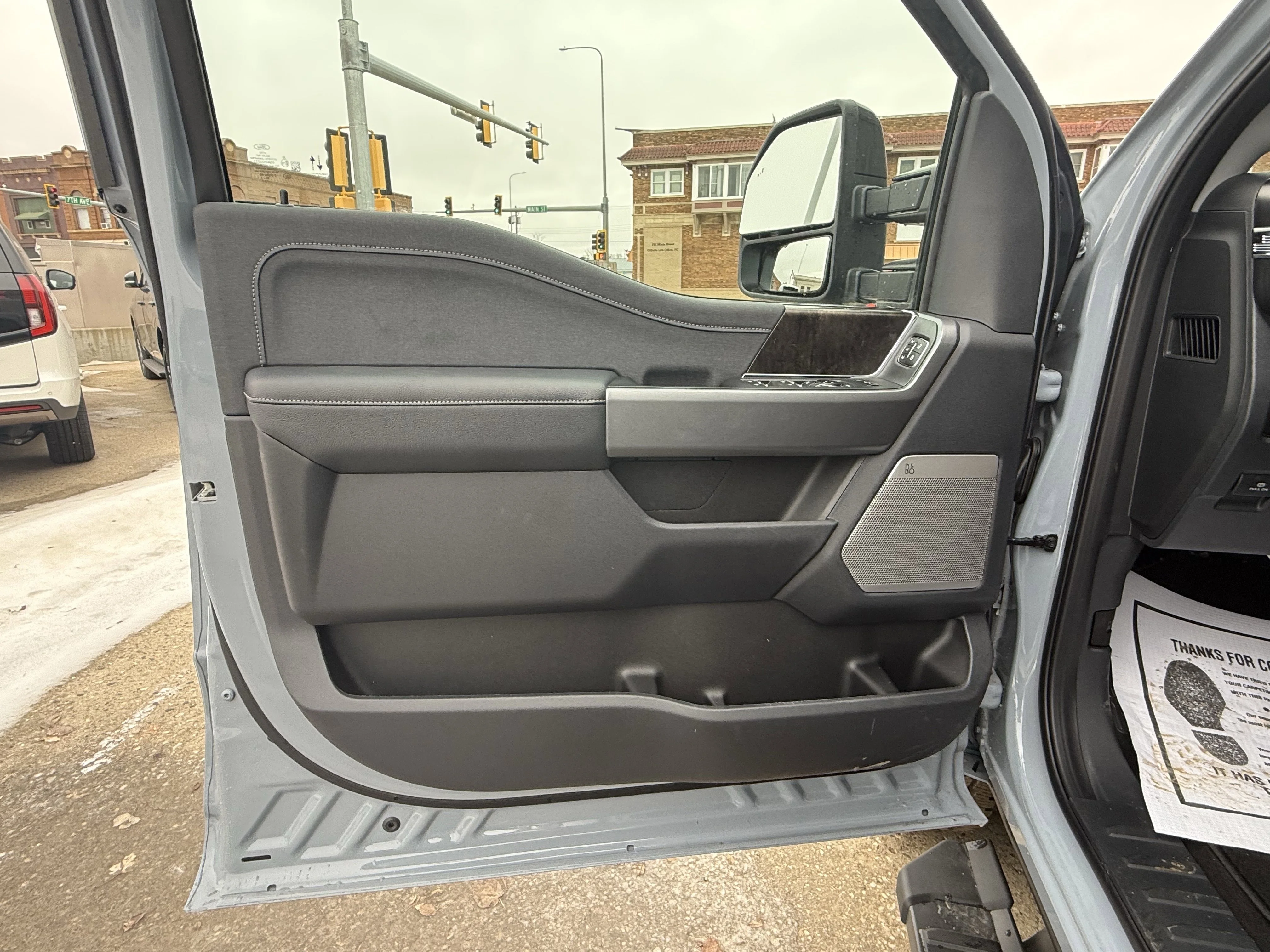 New 2026 Glacier Gray Metallic Tri-Coat Ford F-350® Lariat® image 9