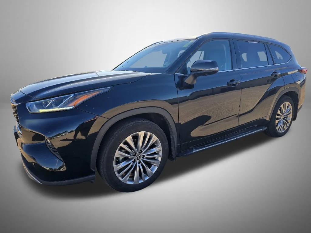 Used 2024 Black Toyota Platinum image 1