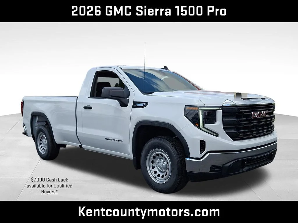 2026 GMC Sierra 2WD Regular Cab Standard Box Pro's photo