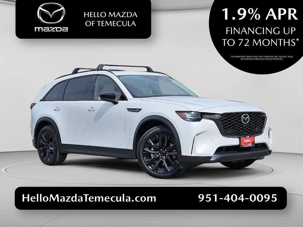 New 2026 Rhodium White Premium Mazda 3.3 Turbo Premium Sport AWD image 1