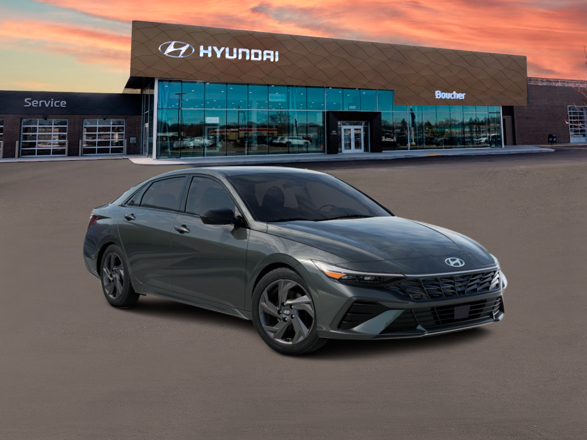 New 2026 Amazon Gray Hyundai SEL Sport Plus image 7