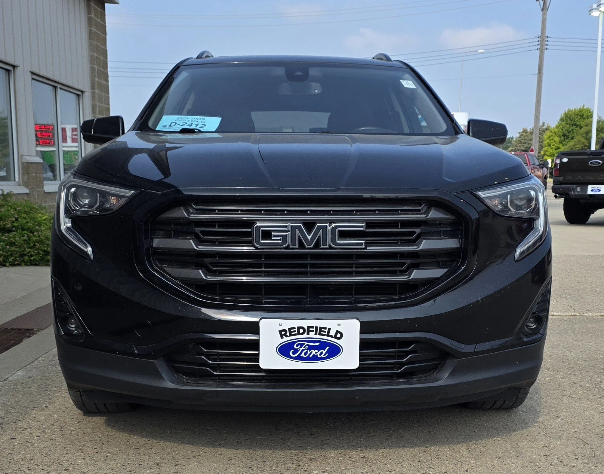 Used 2019 GMC Terrain SLT with VIN 3GKALVEX8KL396638 for sale in Redfield, SD