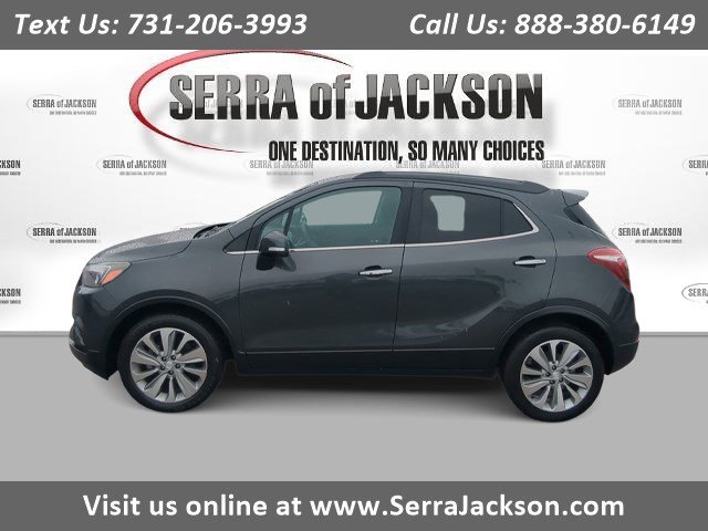 Used 2018 Includes (CM5) Black Carbon Metallic lower exterior accent color, Paint code W700S. Buick Preferred image 1