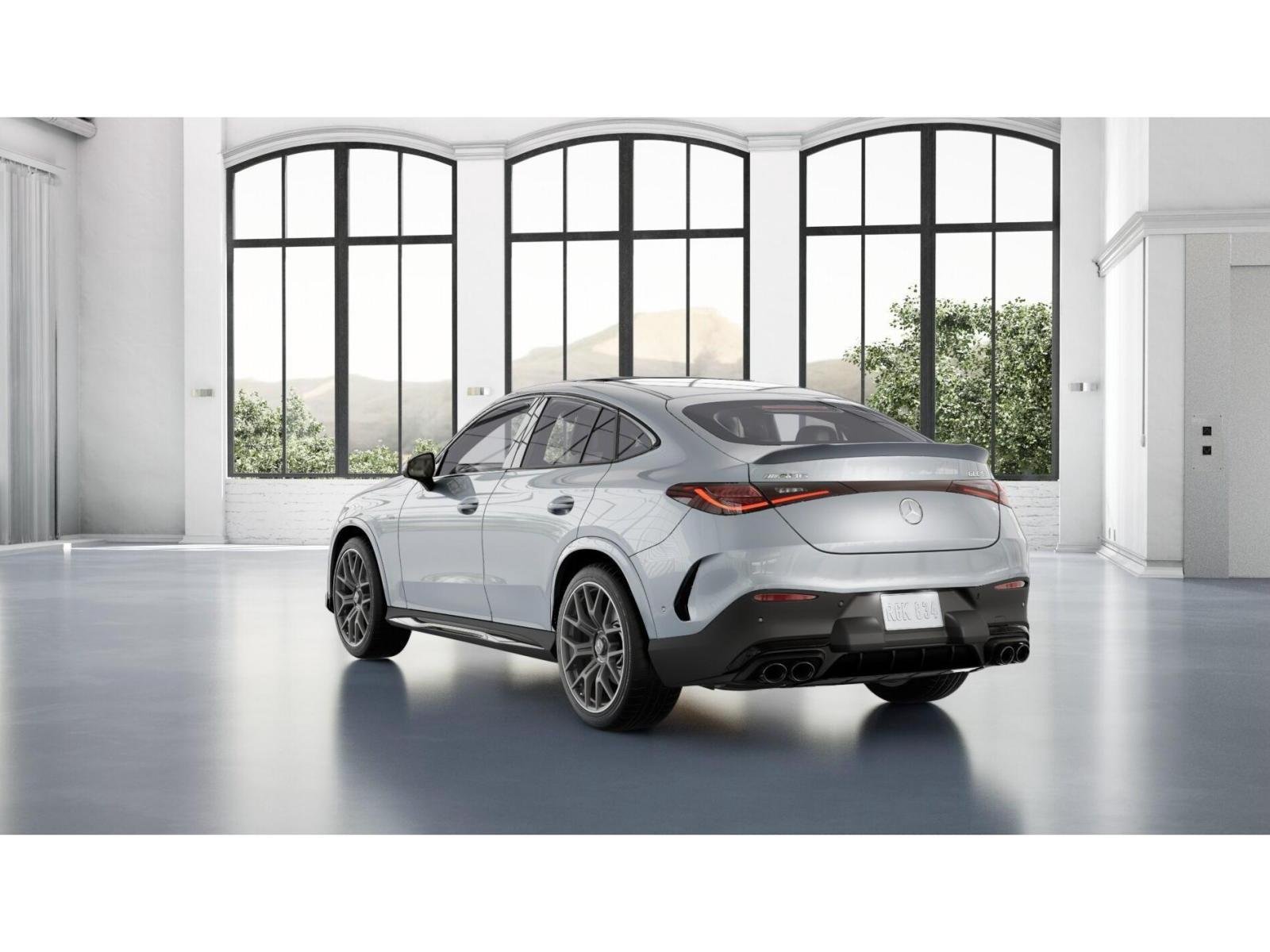 New 2027 Cirrus Silver Metallic Mercedes-Benz AMG® GLC 53 4MATIC+ Coupe image 27