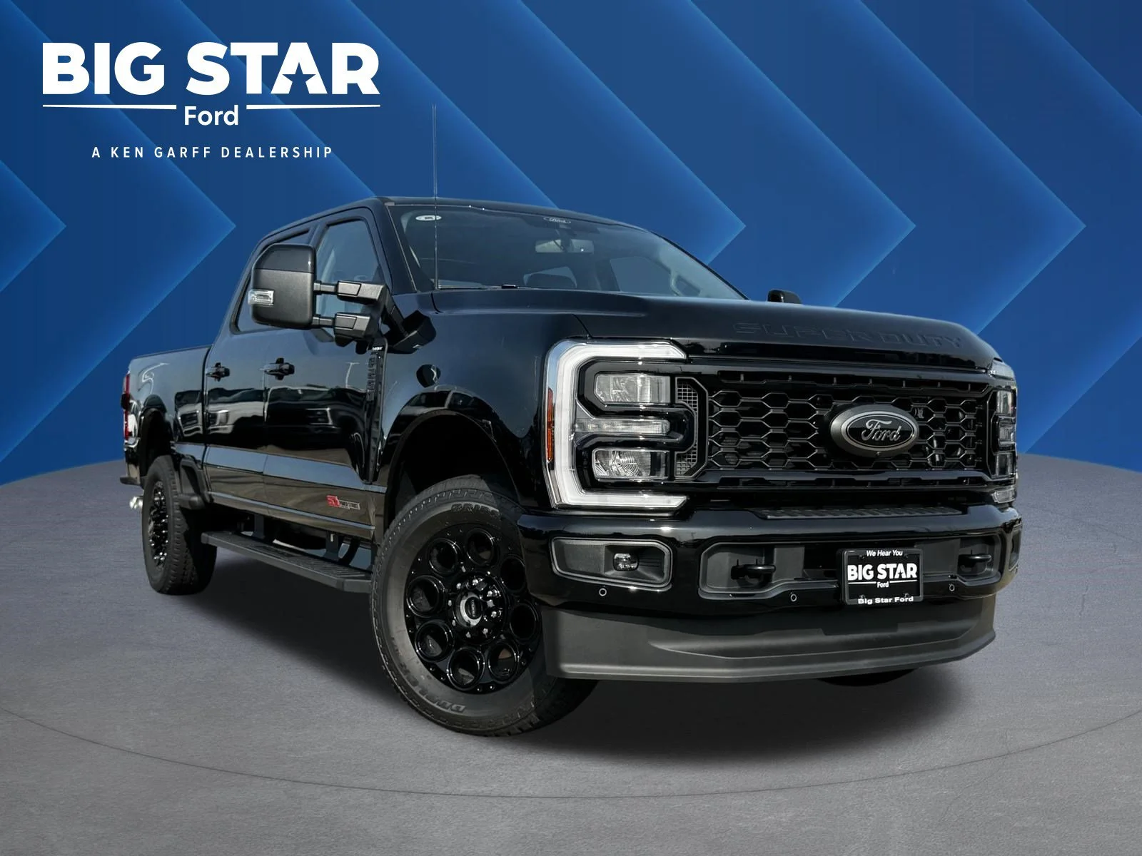 New 2026 Agate Black Metallic Ford LARIAT image 1