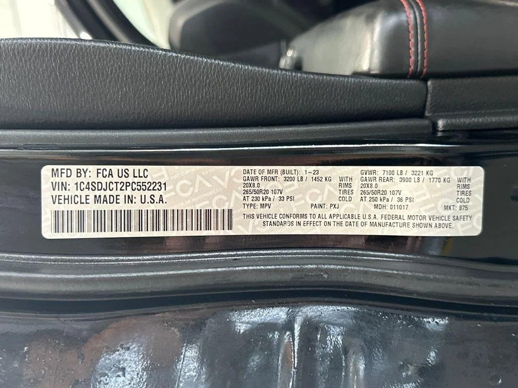 Used 2023 DB Black Clearcoat Dodge R/T Plus image 12