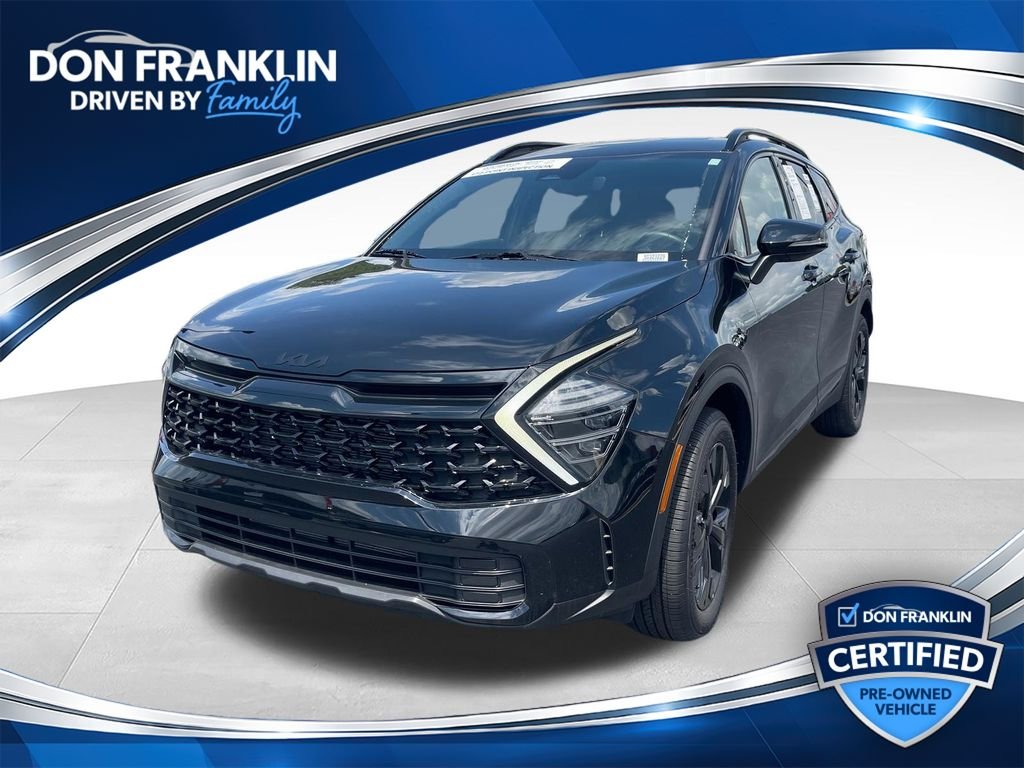 Used 2025 Black Kia X-Line image 1