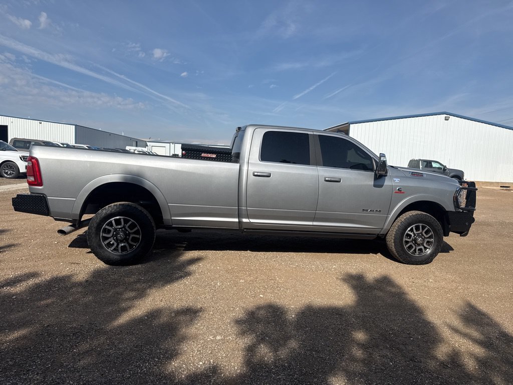Used 2023 Billet Silver Metallic Ram Longhorn image 8
