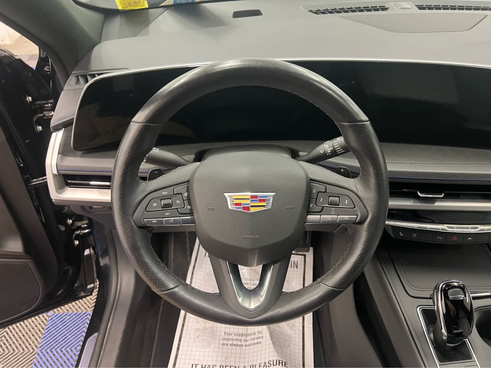 Used 2024 Stellar Black Metallic Cadillac AWD Sport image 21