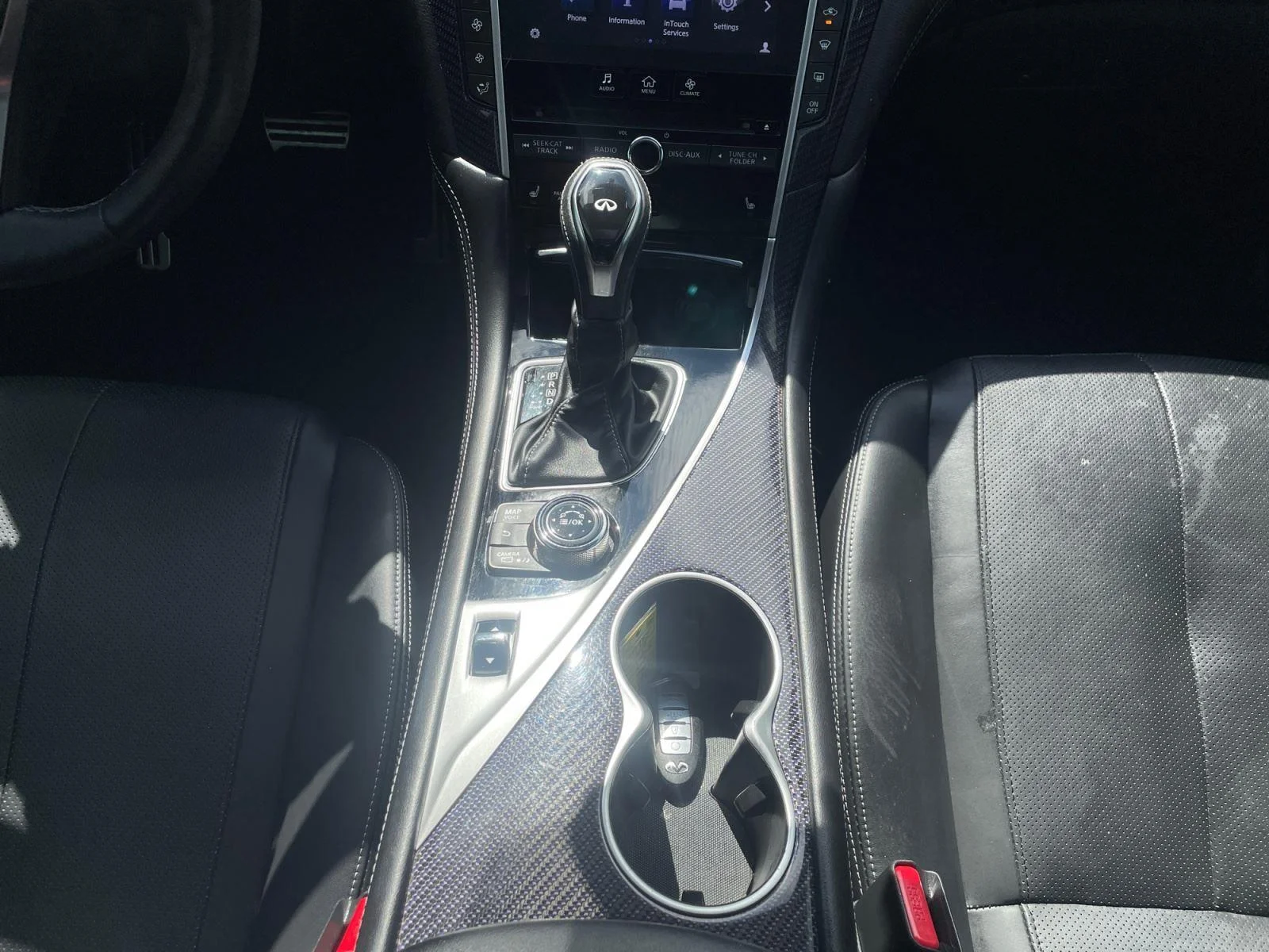 Used 2018 Black Obsidian INFINITI SPORT image 11