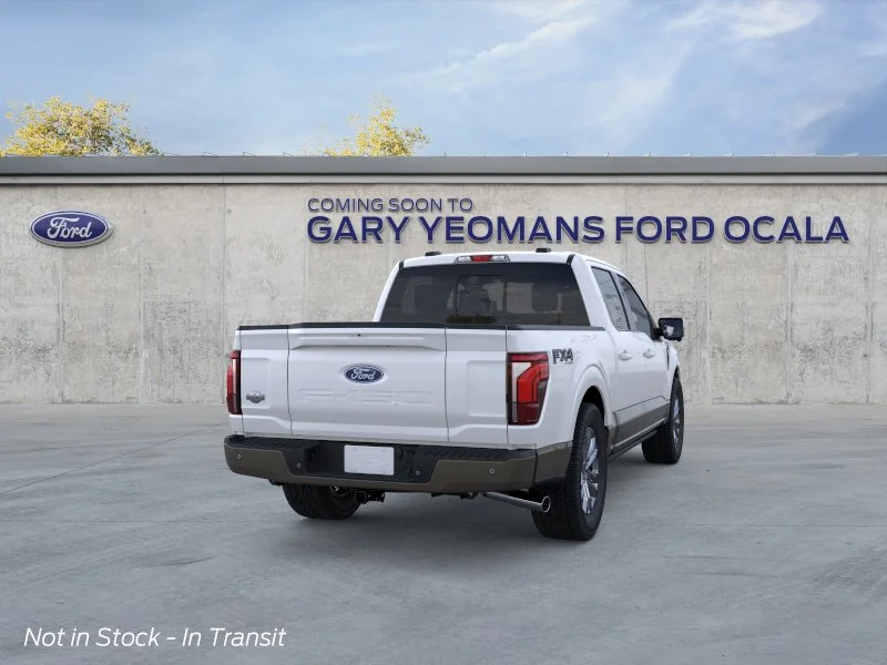 New 2026 Star White Metallic Tri-Coat Ford King Ranch® image 8