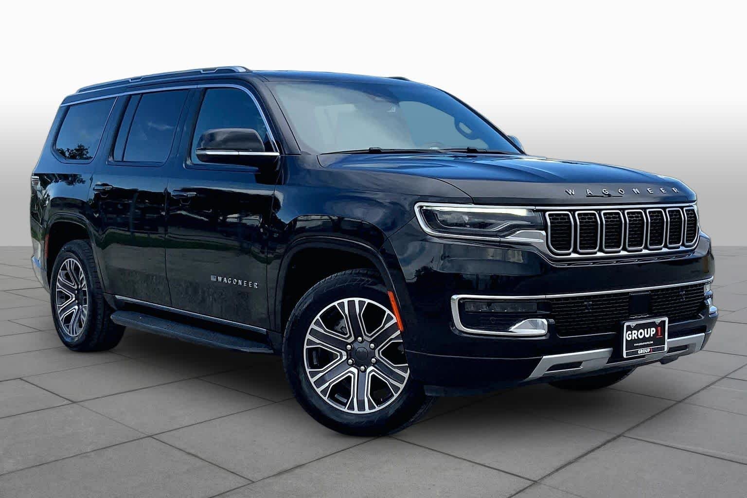 Used 2024 Diamond Black Crystal Pearlcoat Jeep Series II image 3