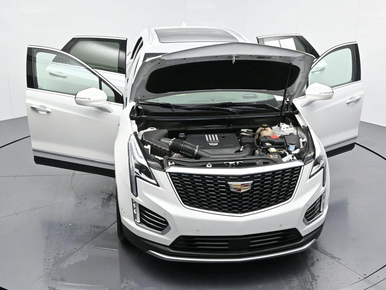 Used 2024 Crystal White Tricoat Cadillac Premium Luxury image 43