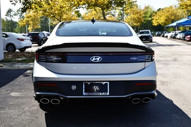 Used 2025 Aero Silver Matte Hyundai N Line image 9