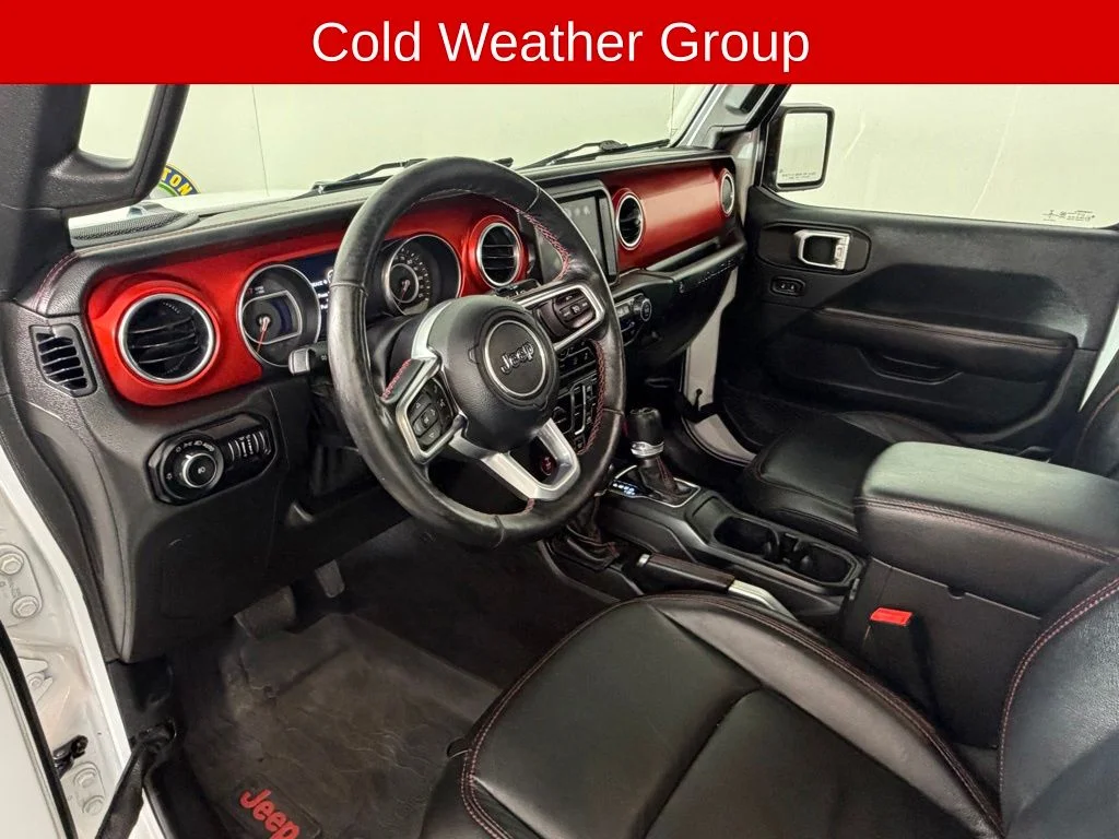 Used 2019 Bright White Clearcoat Jeep Unlimited Rubicon image 14
