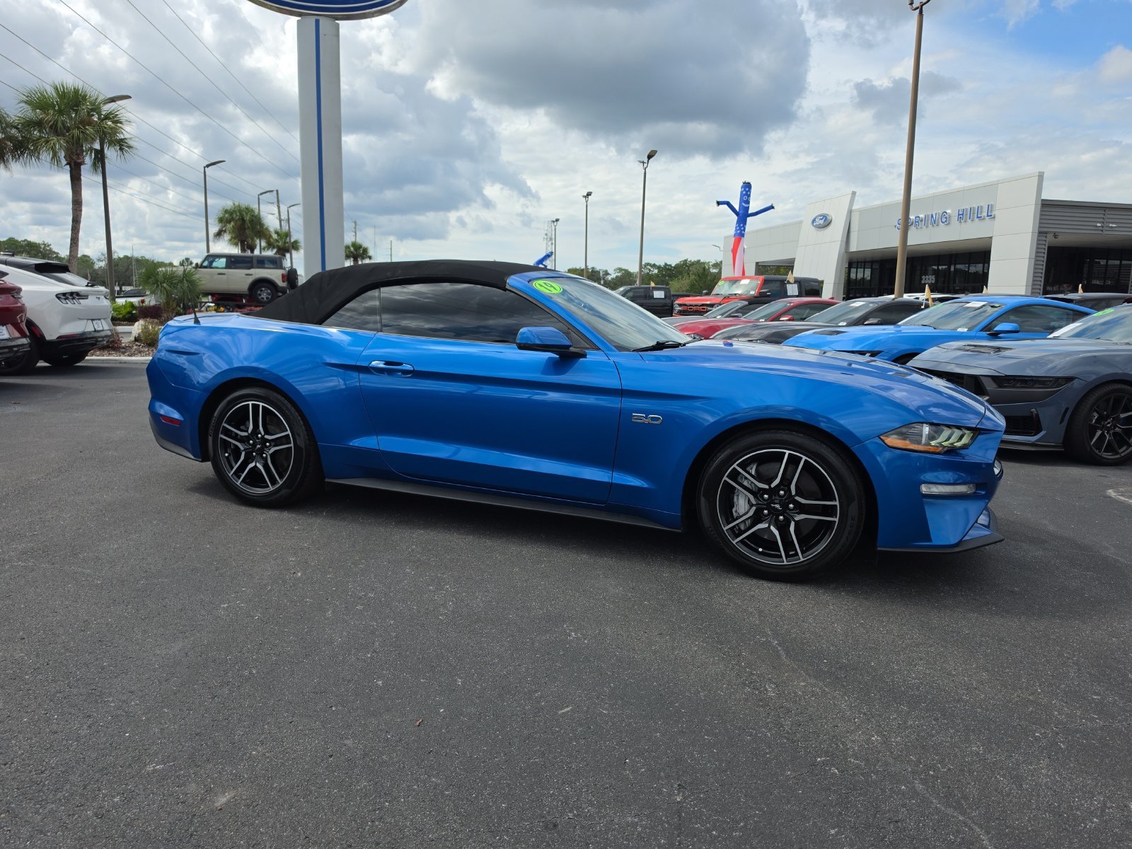 Used 2019 Blue Metallic Ford GT Premium image 1