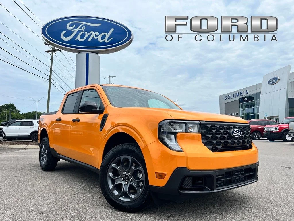 New 2026 Orange Ford XLT image 1