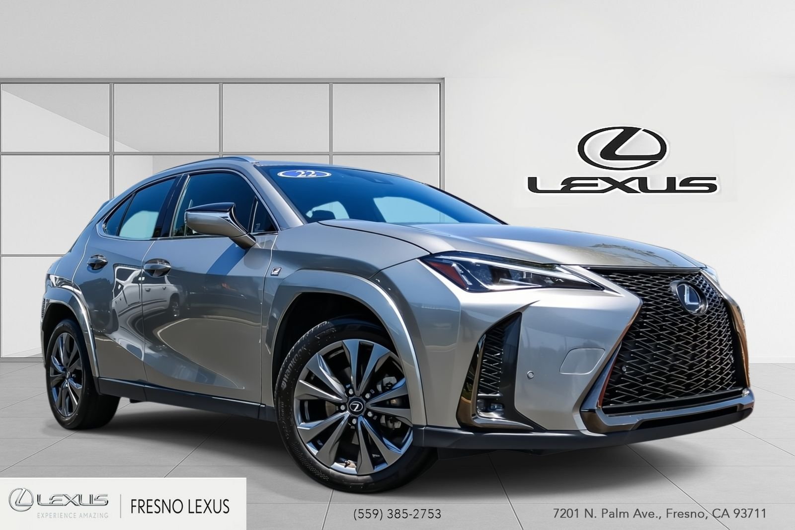Used 2022 Silver Lexus 200 F SPORT image 1