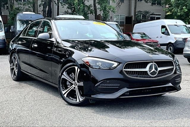 Certified Used 2023 Black Mercedes-Benz C 300 image 1