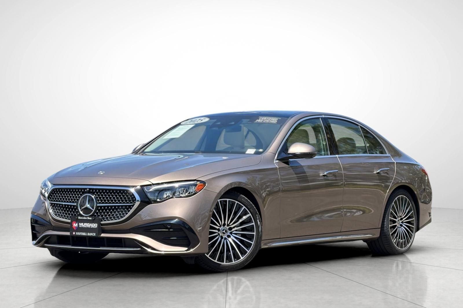 Certified Used 2025 Brown Mercedes-Benz E 350 image 1
