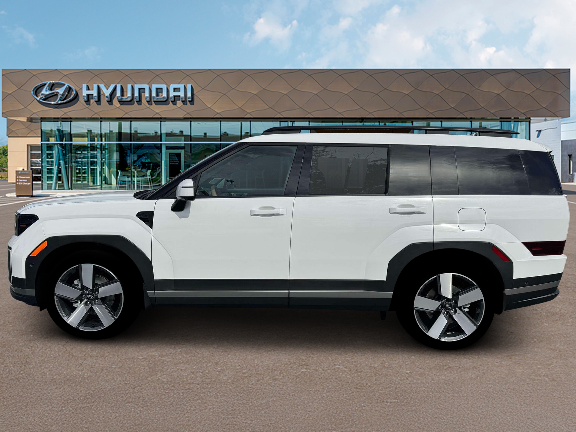 New 2026 Serenity White Hyundai Limited FWD image 3