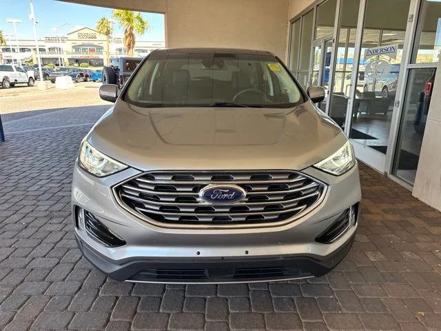 Used 2020 Iconic Silver Metallic Ford SEL image 7