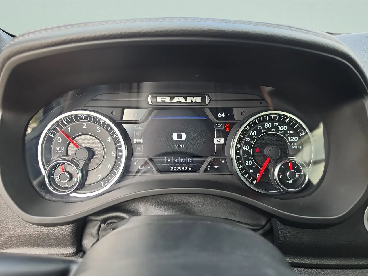 Used 2023 Granite Crystal Metallic Clearcoat Ram Laramie image 38