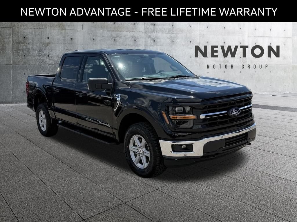 New 2026 Agate Black Metallic Ford XLT image 1